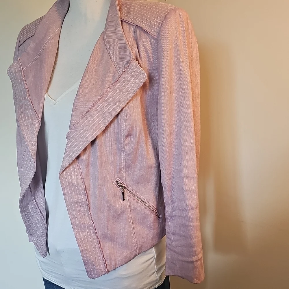WHBM Women's Light Purple Jacket